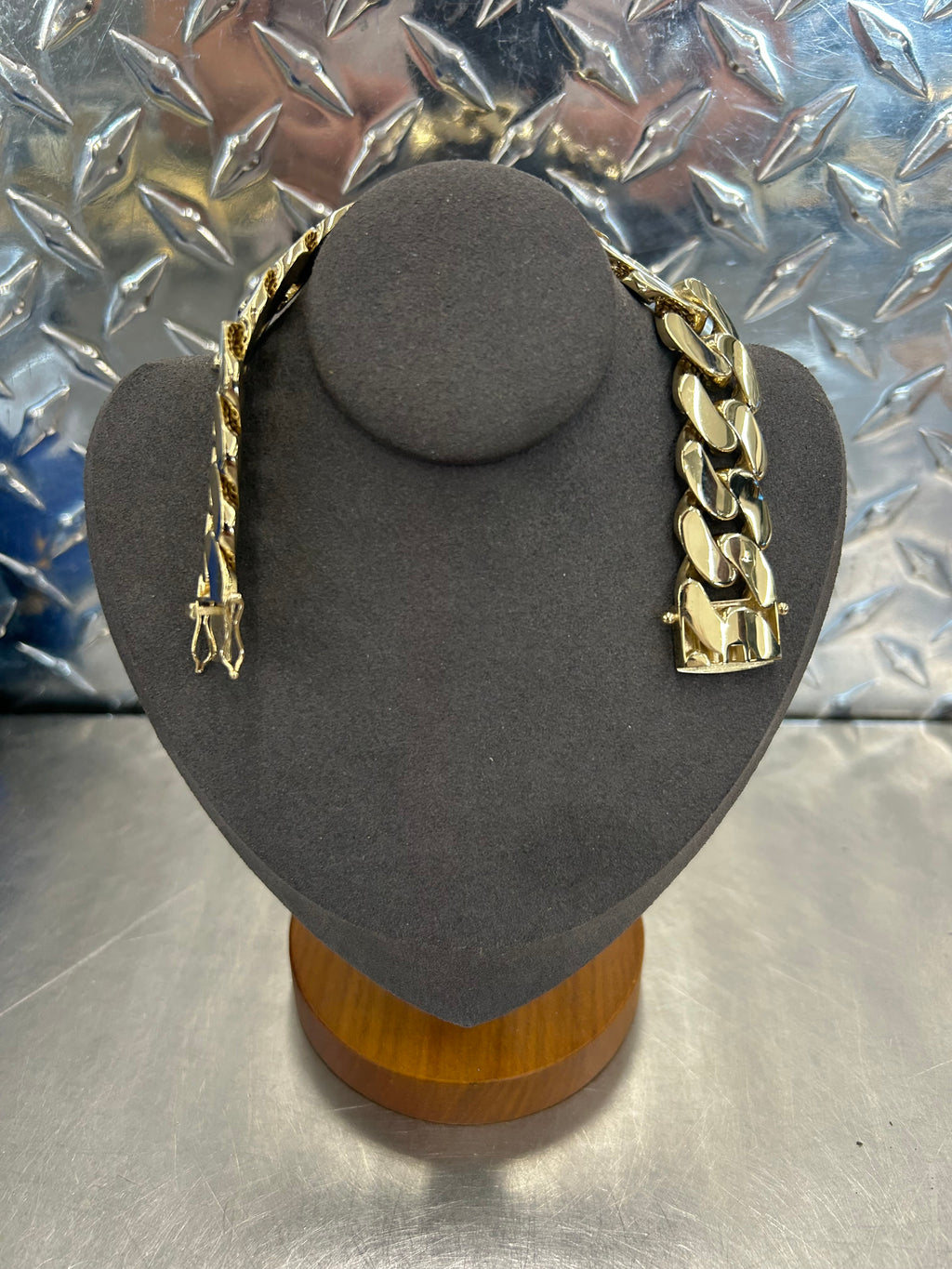 10K Yellow Gold Monaco Bracelet