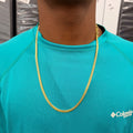 NEW 10K Yellow Gold Solid Cuban Link Necklace