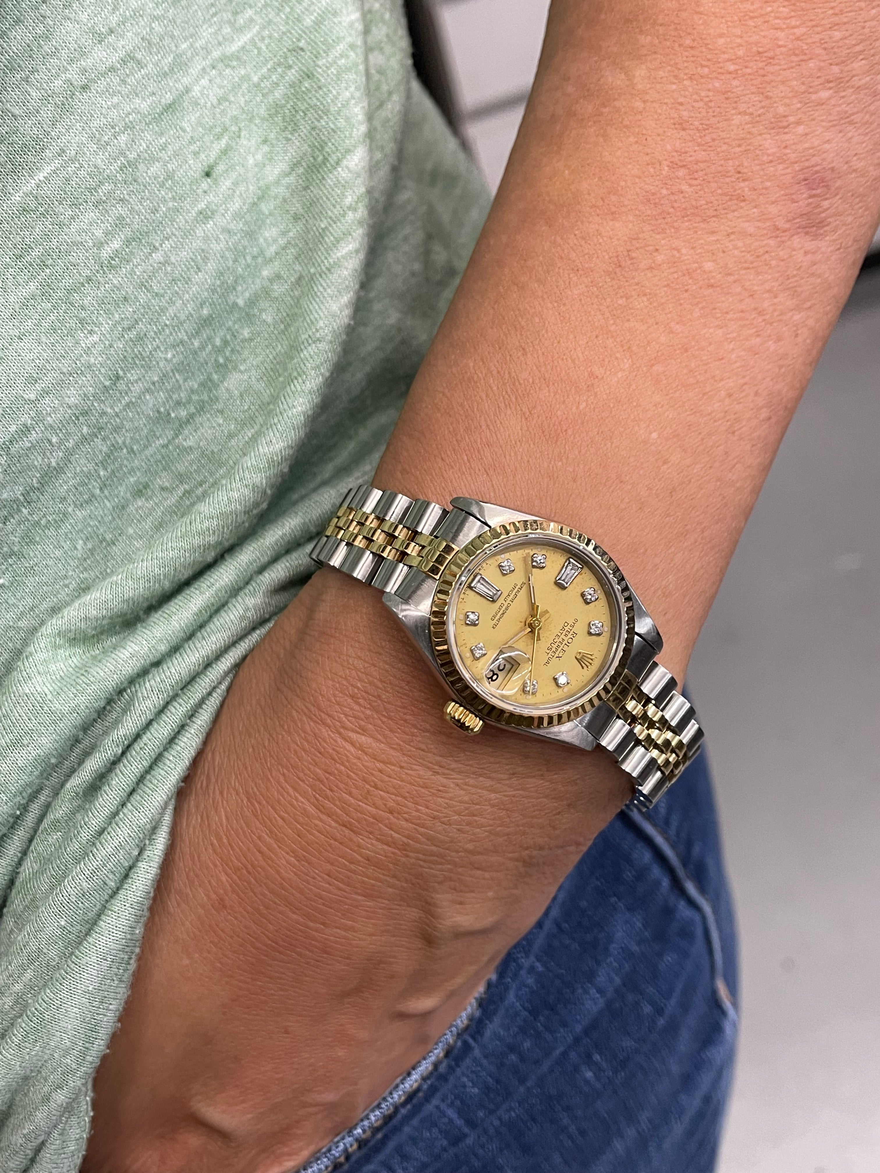 Women’s Oyster Perpetual Datejust 1989 With Box and Papers