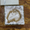 10K Yellow Gold Solid Cuban Link Bracelet
