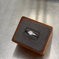 Women’s 18K White Gold Engagement Ring 1.5 CTTW
