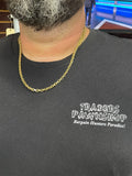 New 10K Yellow Gold Anchor Chain
