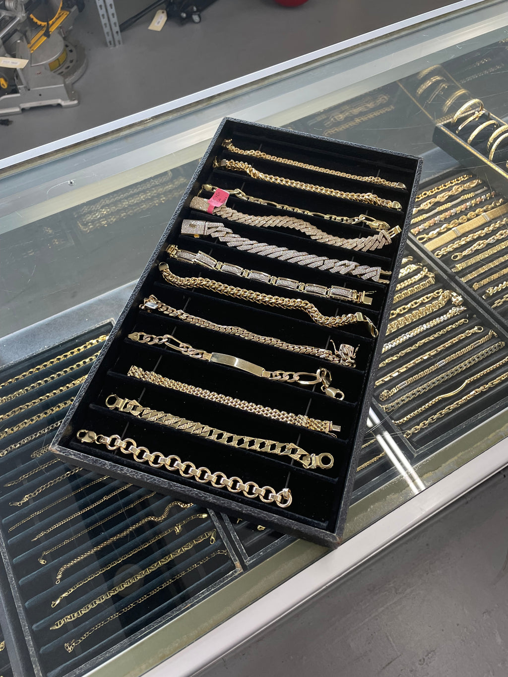 10K Yellow Gold Franco Bracelet