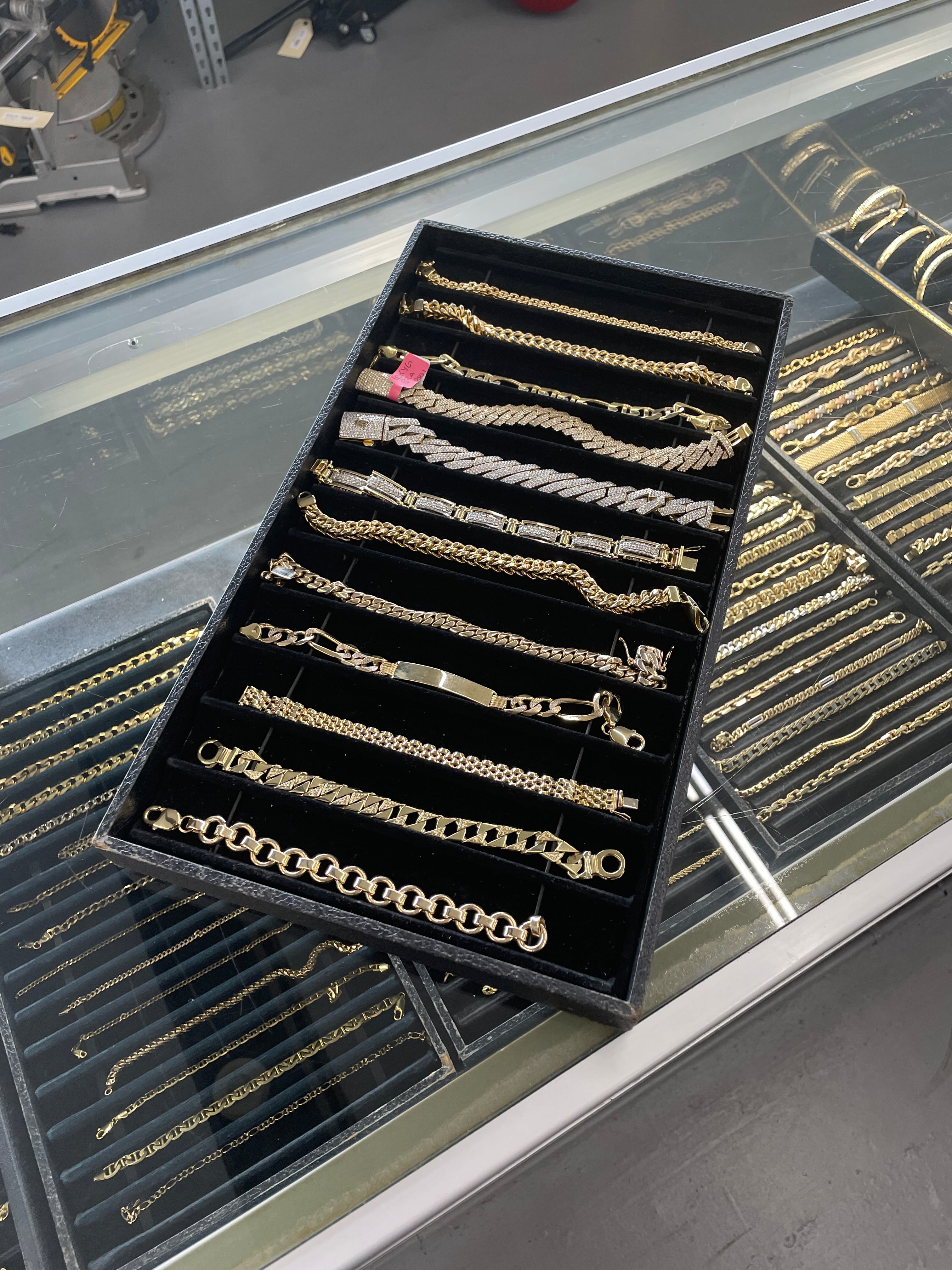 10K Yellow Gold Franco Bracelet