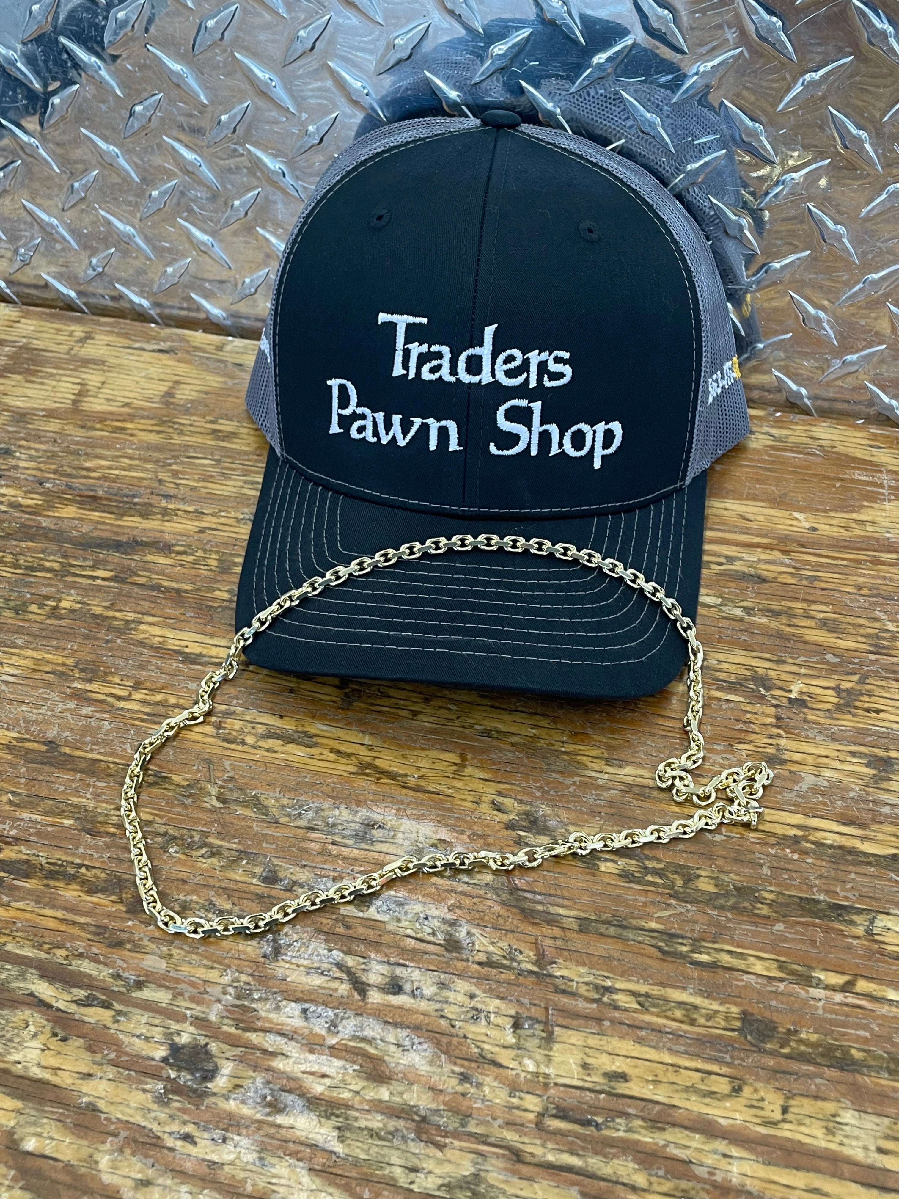 New 10K Yellow Gold Anchor Chain