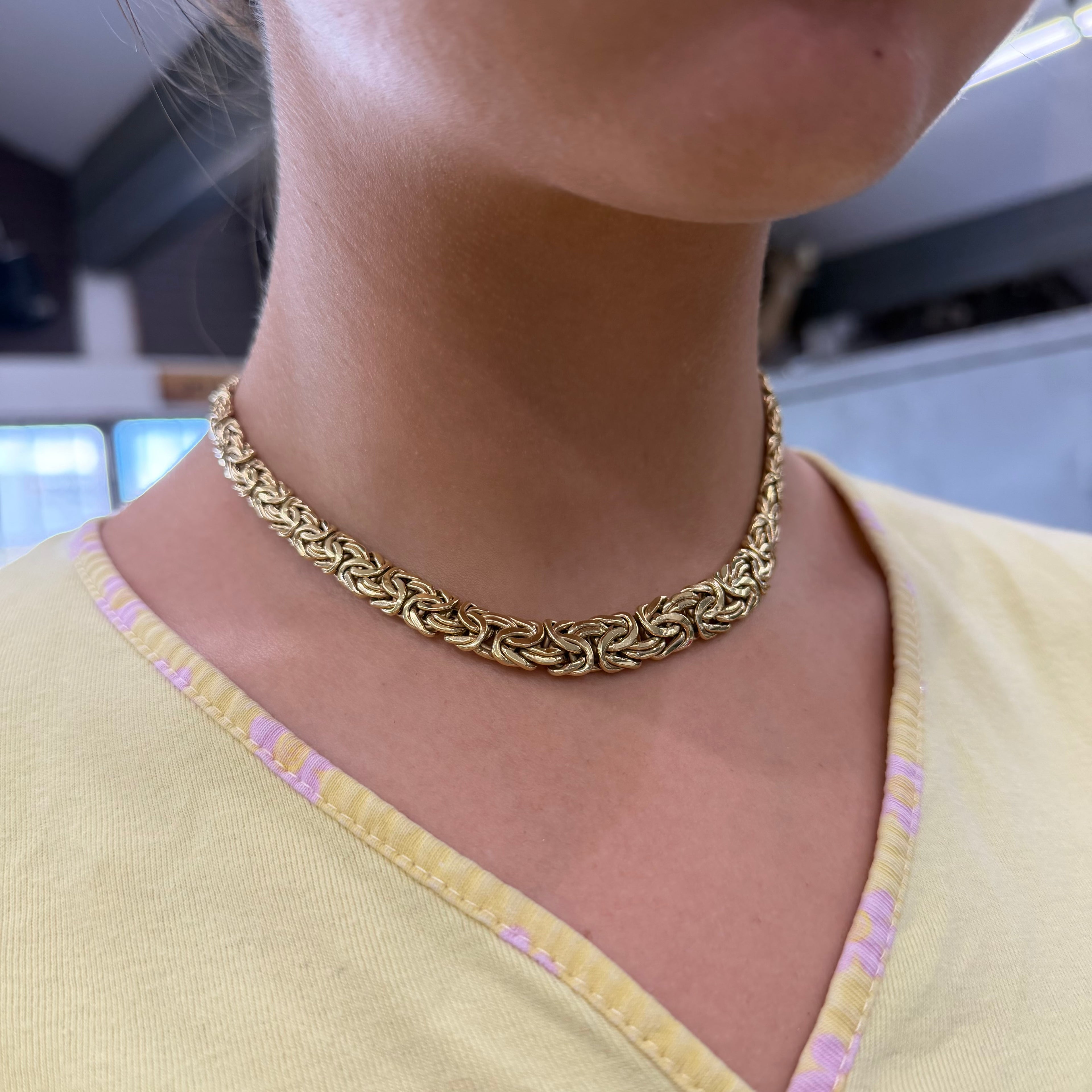 14K Women’s Byzantine Necklace