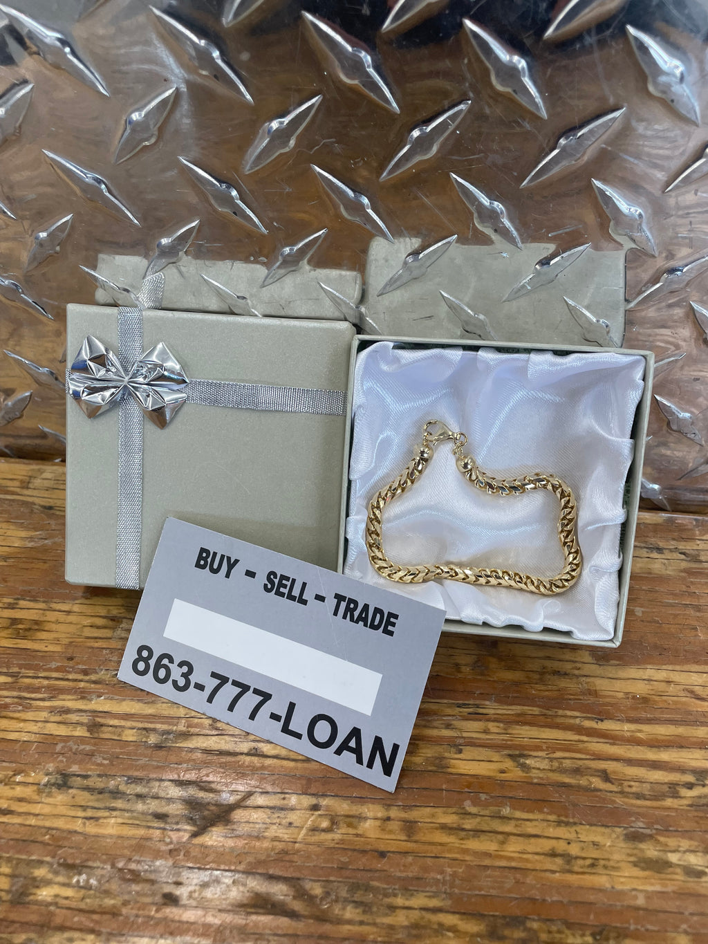 14k Yellow Gold Solid Franco Bracelet 30.7 Grams 5 1/2 mm 8” $2499.99 (863-777-GOLD