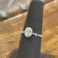 Women’s 14K White Gold Engagement Ring