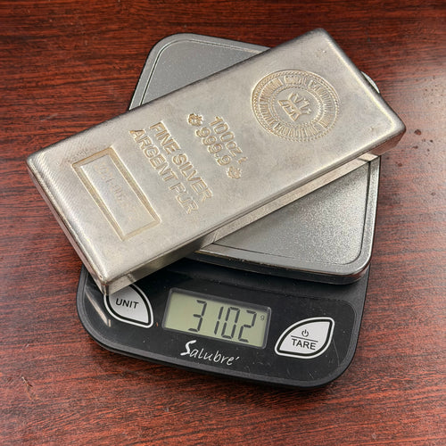 100 OZ SILVER BAR .999 SILVER
