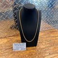 10K Yellow Gold Semi Solid Franco Chain