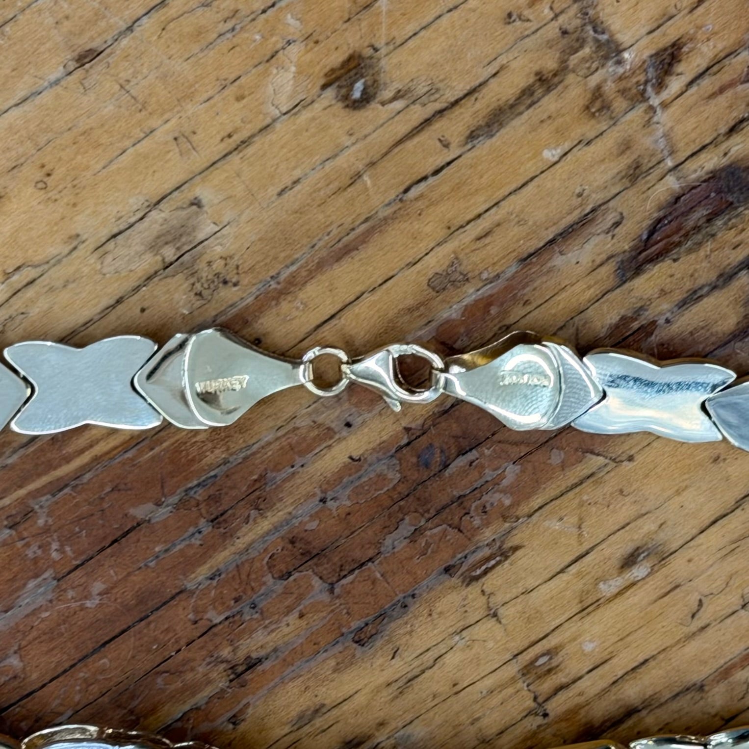 Women’s 10K Yellow Gold XO Necklace With I Love You Design