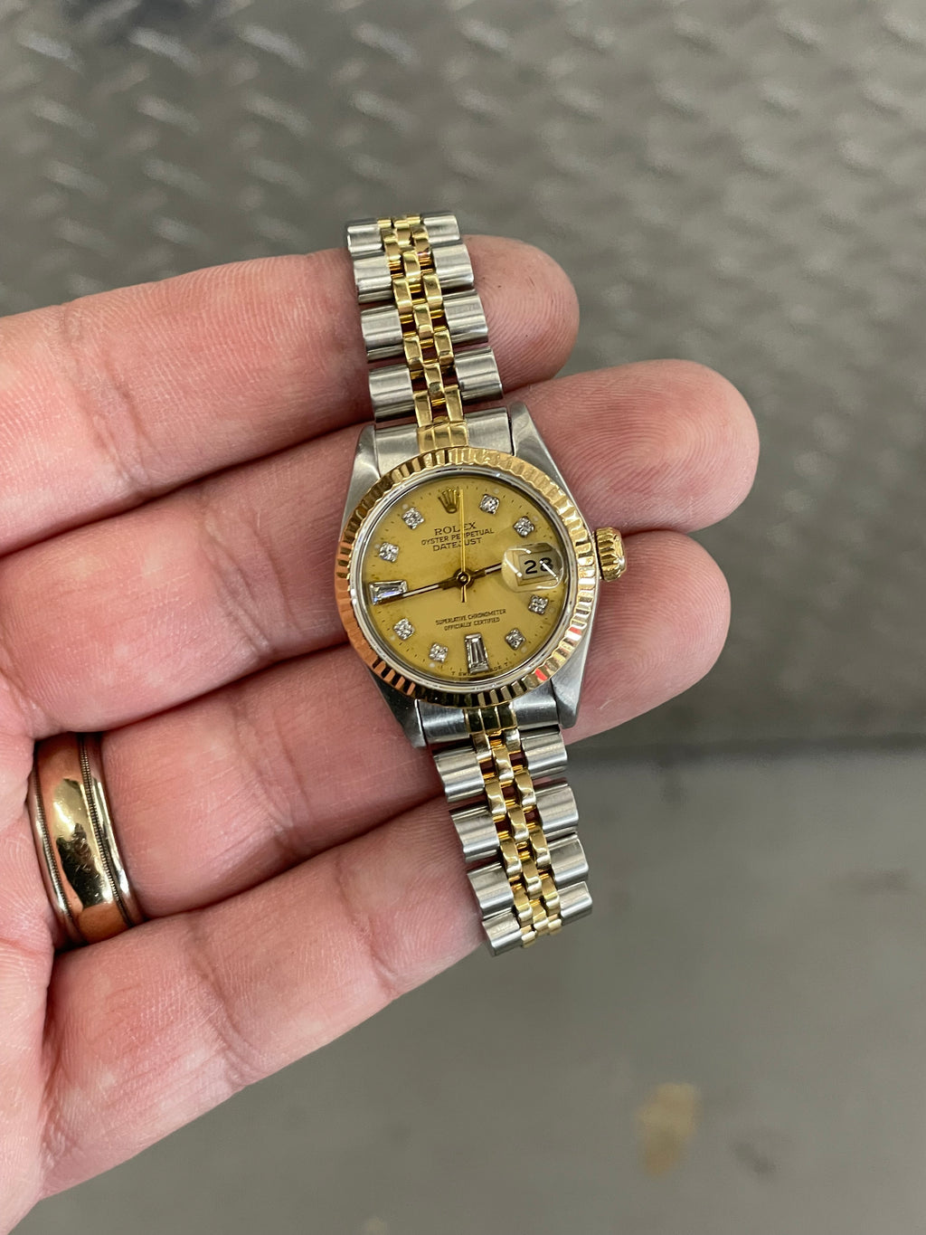Women’s Oyster Perpetual Datejust 1989 With Box and Papers