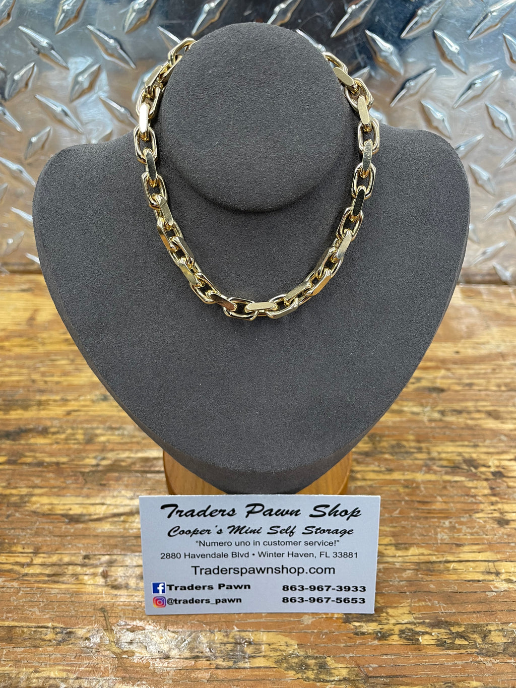 10K Yellow Gold Mens Chain Link Bracelet 35.8 Grams 9” 6 mm $2199.99