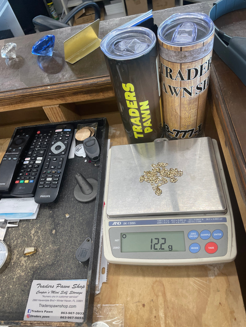 New 10K Yellow Gold  Curb Link Necklace