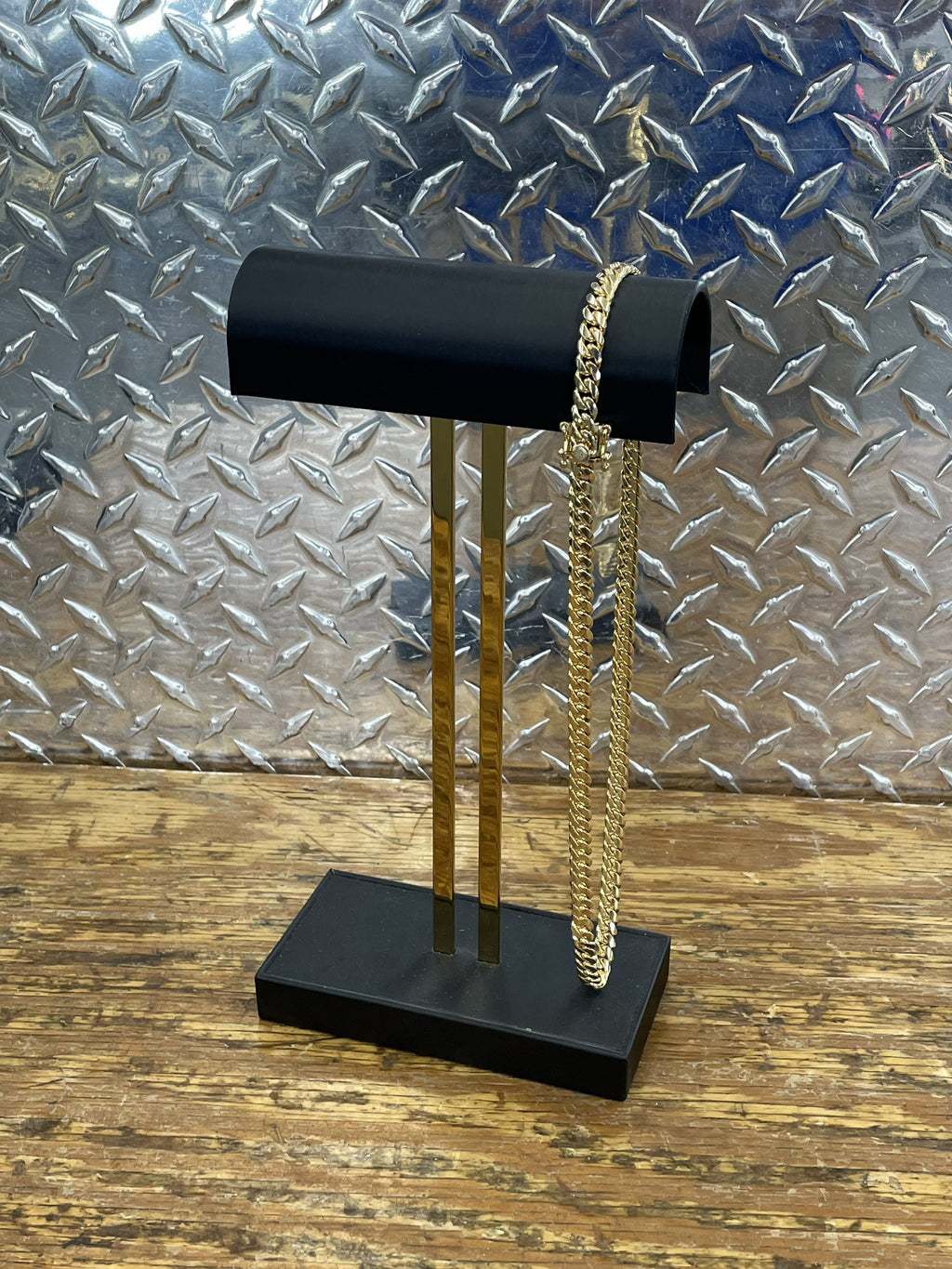 10K Yellow Gold Cuban Link Necklace